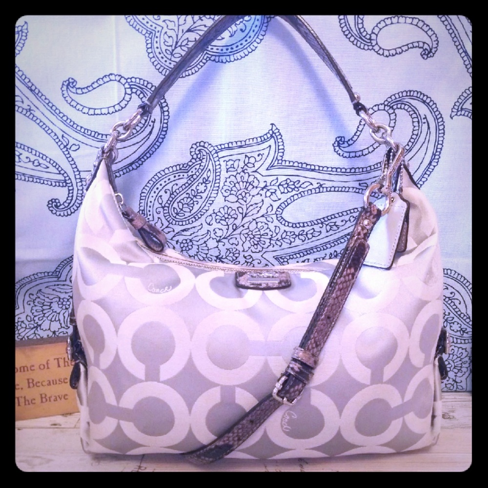 Coach Madison Op Art Sateen Hailey 18653